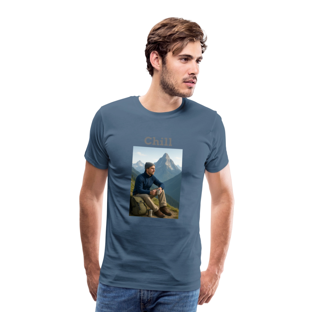 Men’s Premium T-Shirt - steel blue