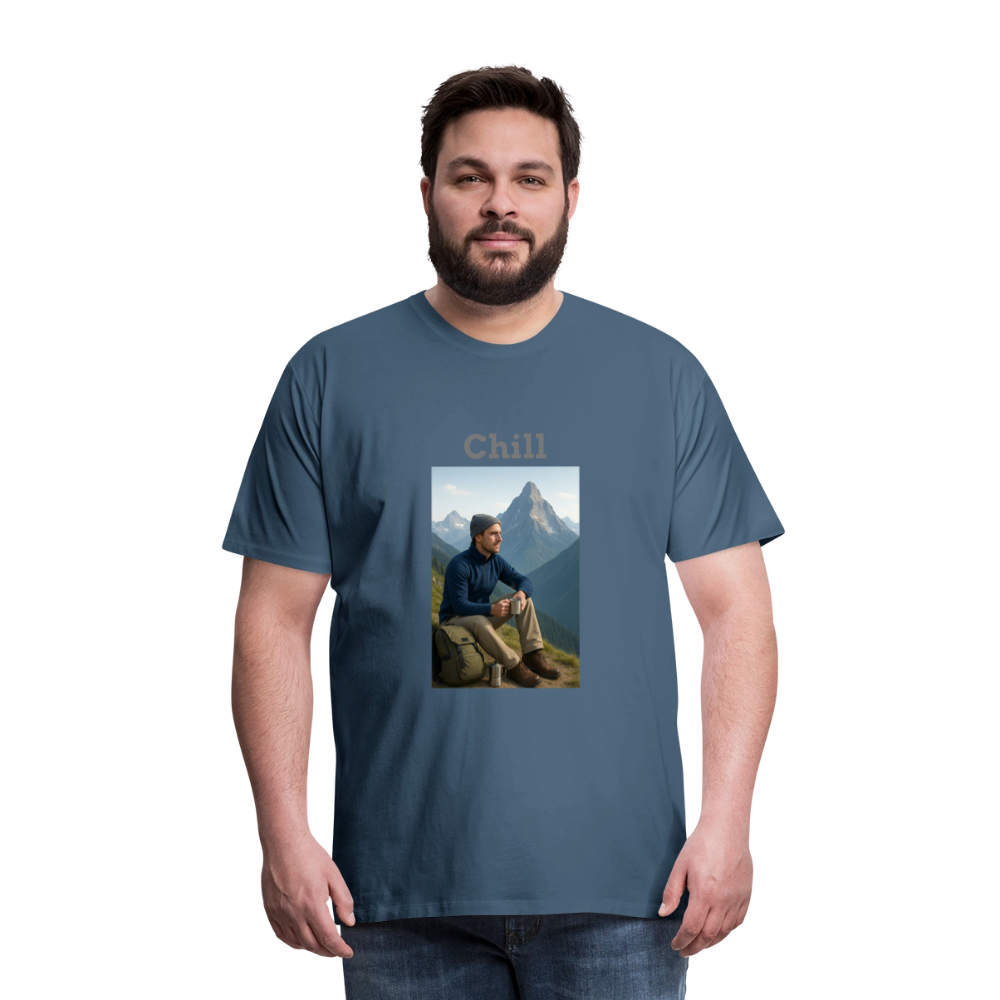 Men’s Premium T-Shirt - steel blue