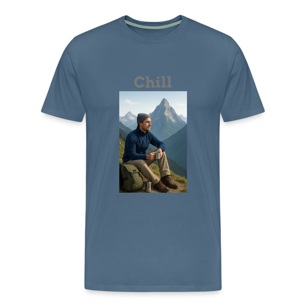Men’s Premium T-Shirt - steel blue